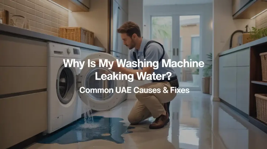 Why Is My Washing Machine Leaking Water Common UAE Causes